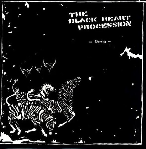 The black heart - heart, procession