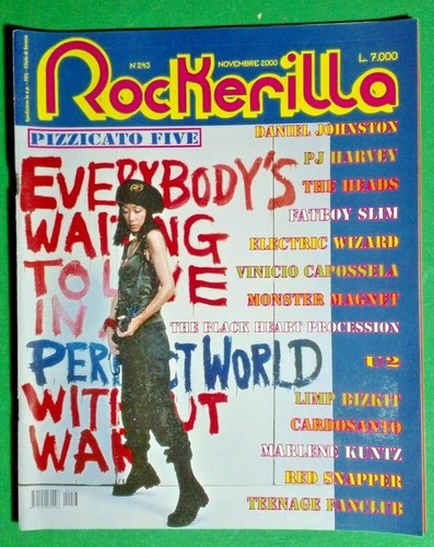 Rivista rockerilla the black - the,