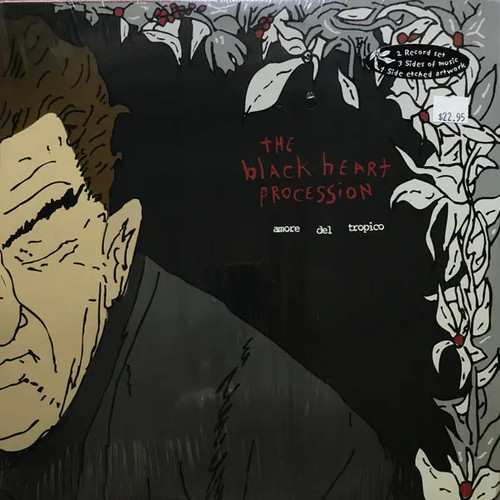 2xlp the black - black, heart